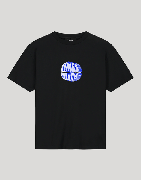 Times 3D Logo T-Shirt (Black)