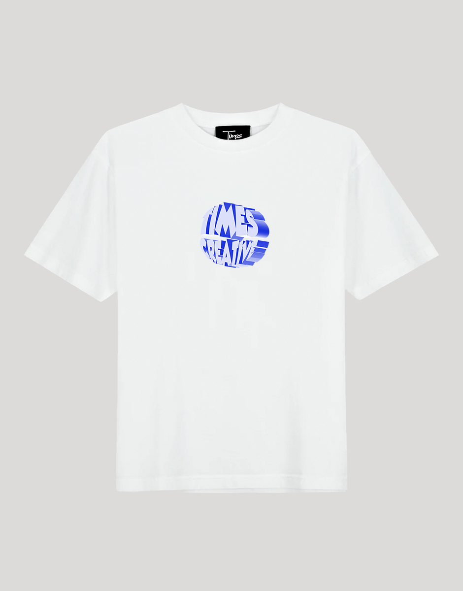 Times 3D Logo T-Shirt (White)