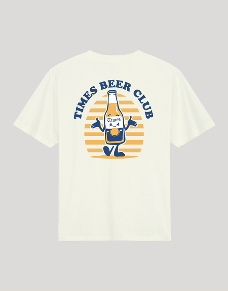 Times Beer Club T-Shirt (Cream)