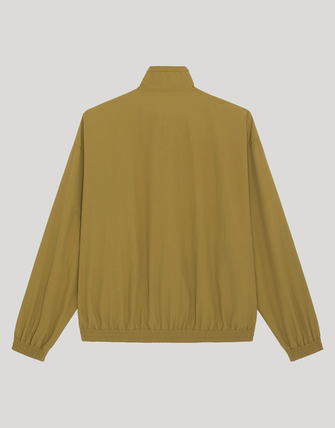 Times Embroidered Script Logo Jacket (Ochre)
