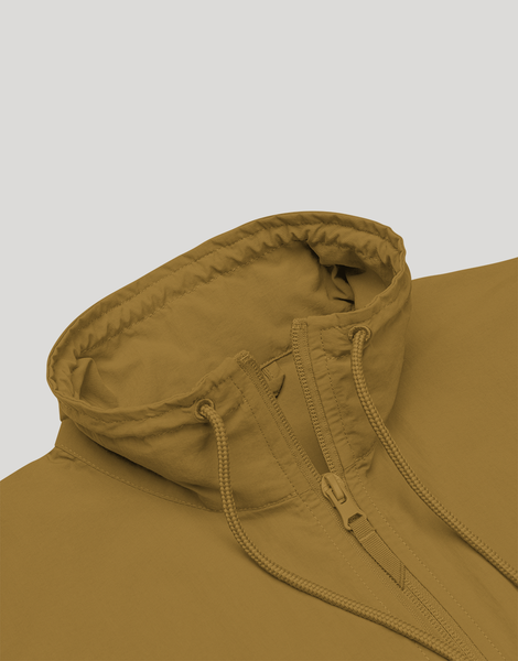 Times Embroidered Script Logo Jacket (Ochre)