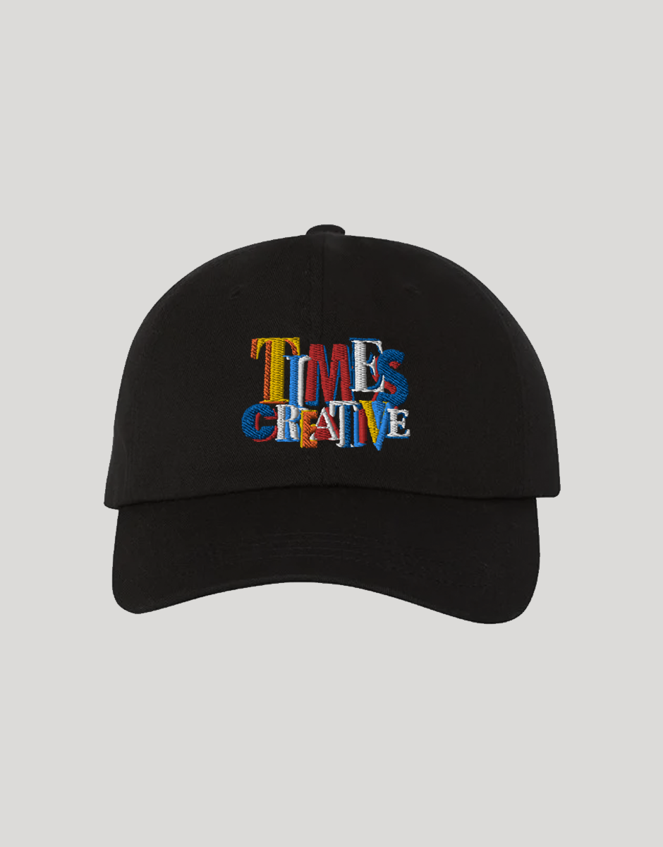 Times Newspaper Low Pro Cap (Black)