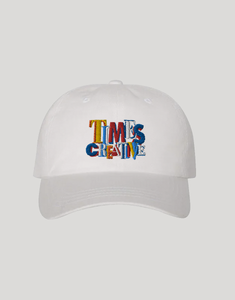 Times Newspaper Low Pro Cap (White)