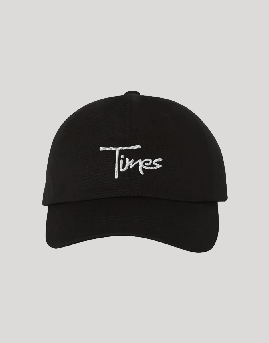 Times Script Logo Low Pro Cap (Black)