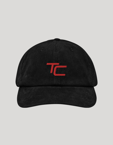 Times TC Logo Corduroy 6-Panel Cap (Black)