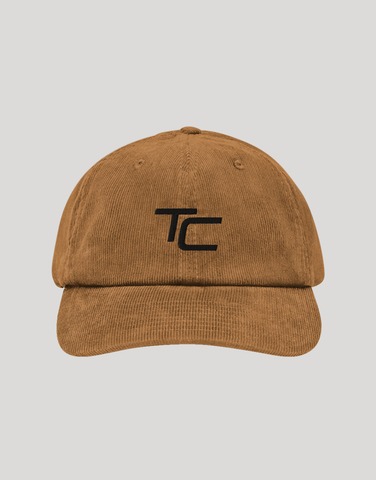 Times TC Logo Corduroy 6-Panel Cap (Teddy Brown)