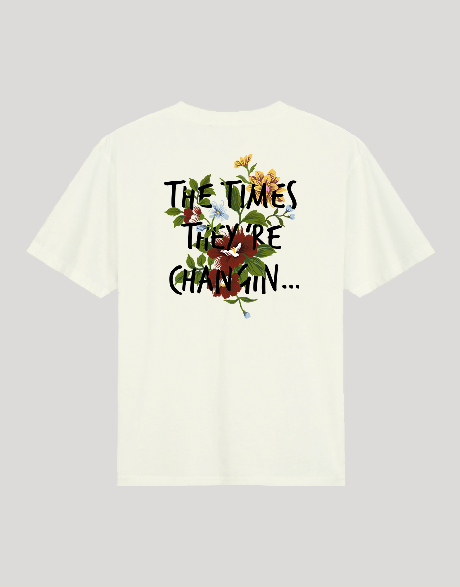 Times They're Changin T-Shirt (Cream)