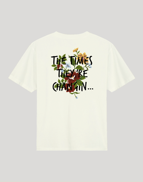 Times They're Changin T-Shirt (Cream)